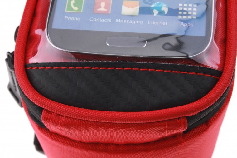 Roswheel 5.5 " L preto da bicicleta da bicicleta frente telefone Bag titular Pouch Zip par