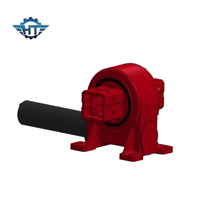 Vertical Installed Hard Stop Inside Slew Drive Gearbox With For Solar Tracking System