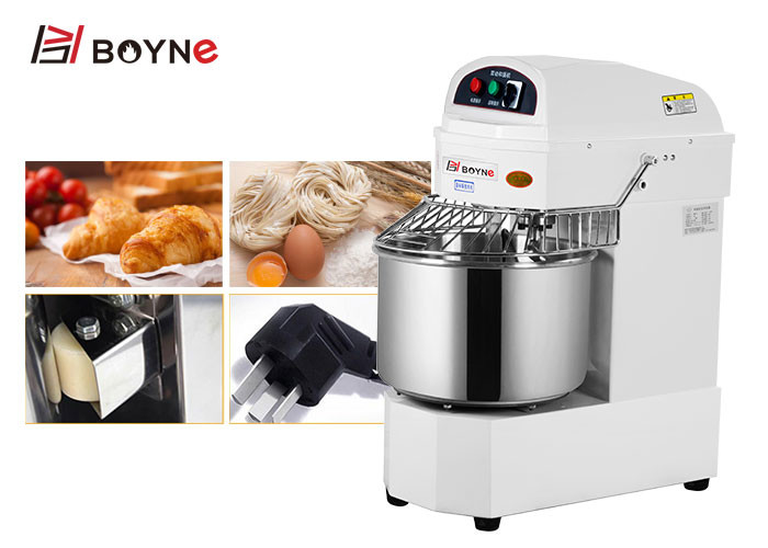 Restaurant Stainless Steel Spiral Mixer Machine 8-15kg Dough Kneading Mixer