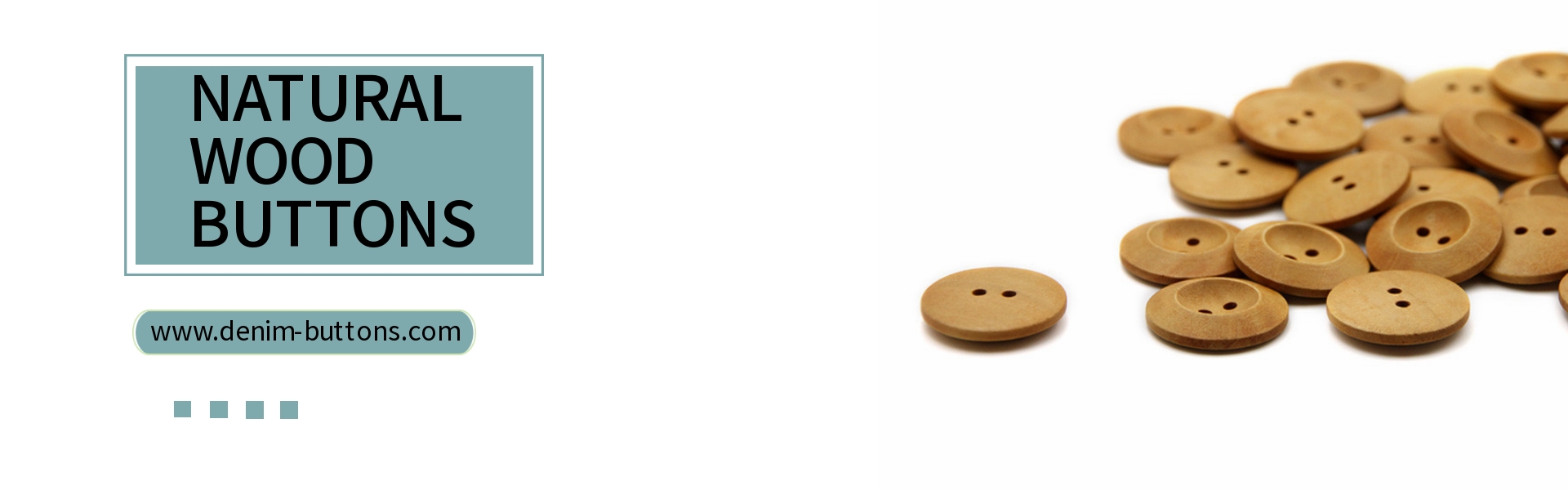 WOODEN BUTTONS