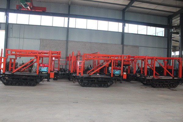 Rotary Hydraulic Crawler Drilling Machine Water Pump Soil Test Spt Use