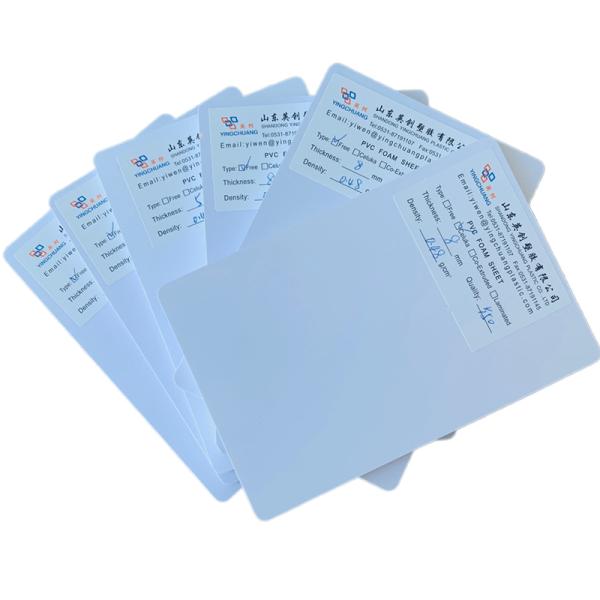 YINGCHUANG PVC 3&5mm Celuka Foam Board For Signs Making