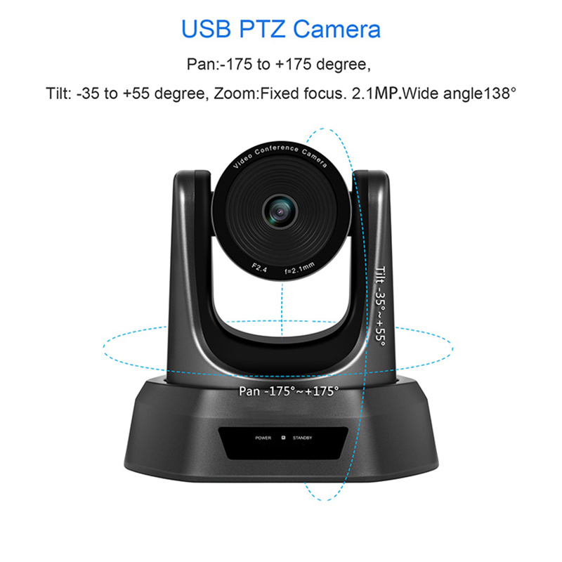 Fixed Focus Video Conference Groups 8.0MP and Omnidirectional Bluetooth Speakerphone