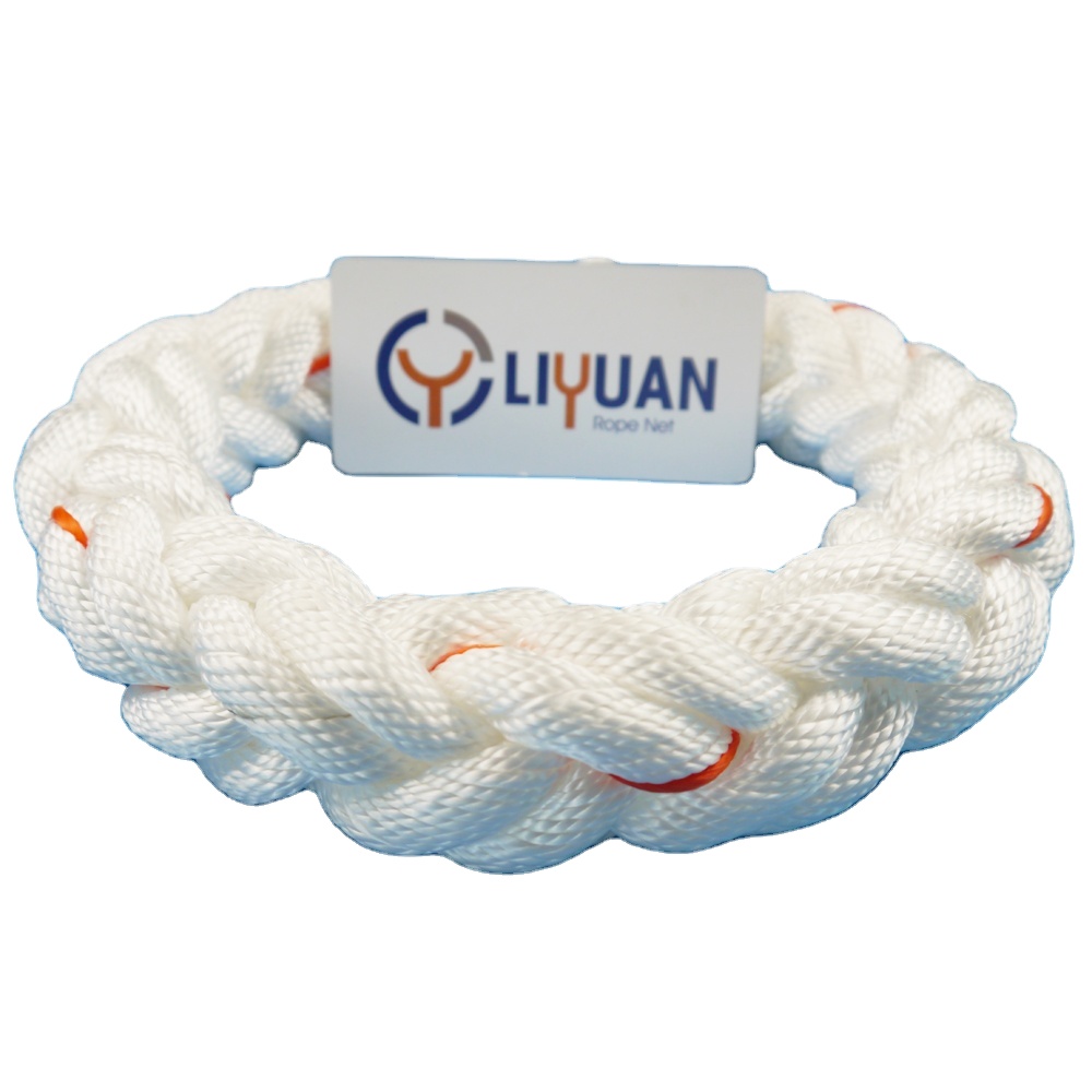Smooth YLY Polypropylene 8 Strand UHMWPE Boat Vessel Marine Mooring Rope With CCS ABS Certificate