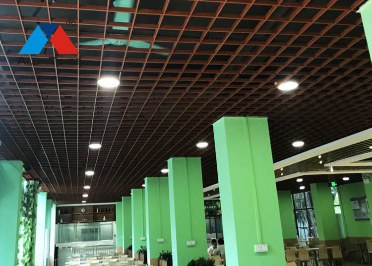 Aluminum Alloy Decorative Grid Ceiling RAL Color For Office Hall Interior