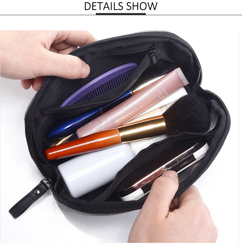 Zipper Portable Waterproof Small Gift Neoprene Cosmetic Bag