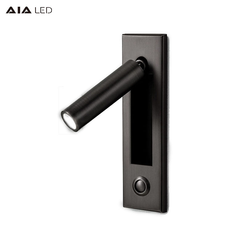 Contemporary flexible reading wall light led bedside wall light with led headboard wall light for villa project