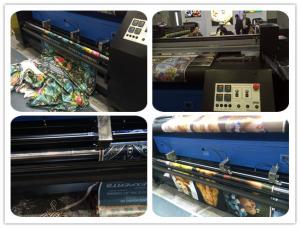 China Automatic Digital Textile Printing Machine Sublimation / Reactive / Pigment Ink on sale