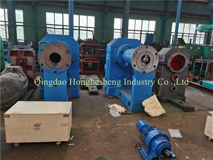 90mm 4.8D Hot Feed Rubber Extruder Machine 9cm Single Screw Extruders