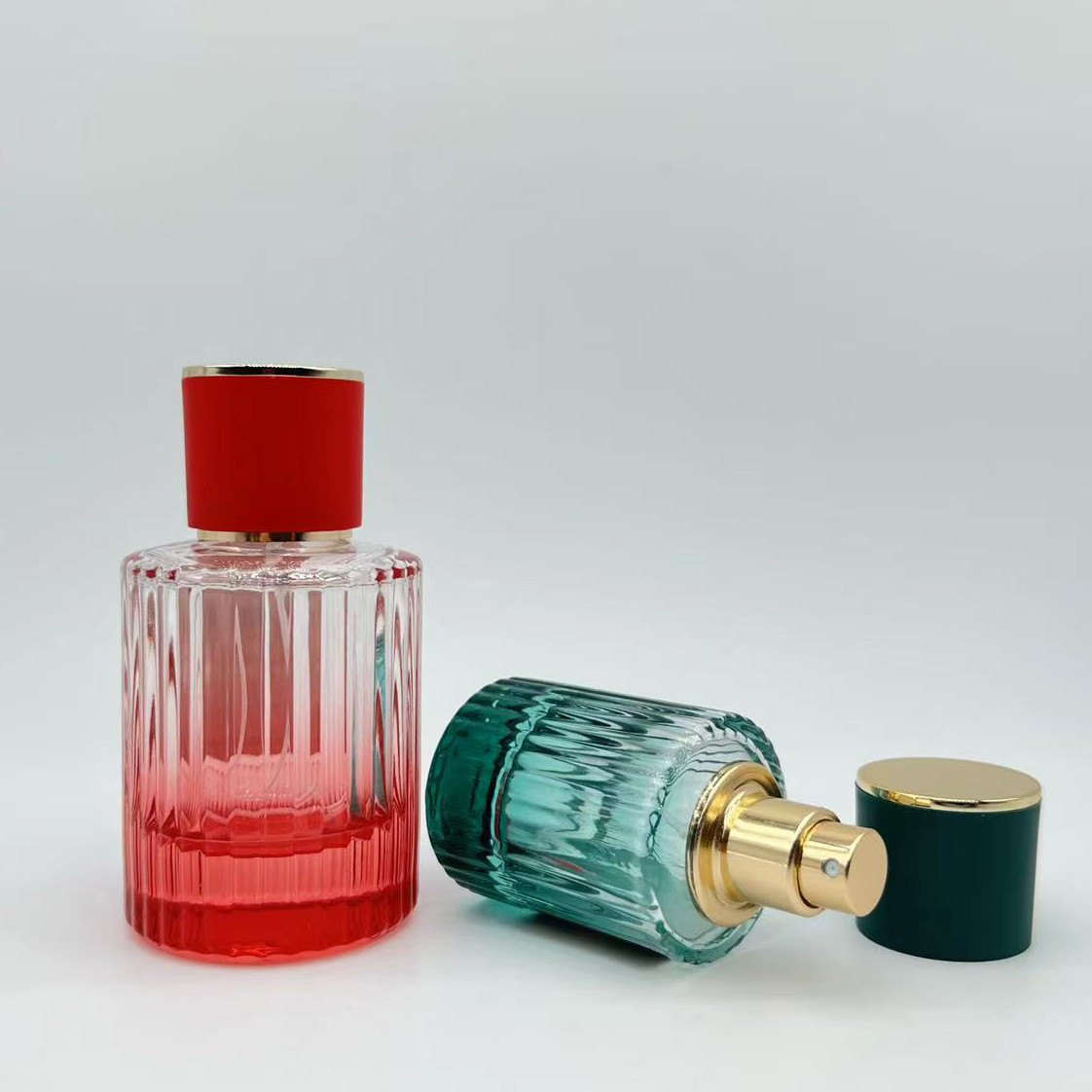 Round Flat Shoulder 25ml Perfume Spray Bottles Empty