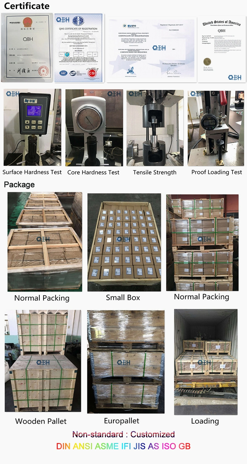 Qbh Standard &amp; Customized OEM ODM U Bolt Screw Nut Washer Plate Ship Boat Shipyard Pipe Support Marine Fastener