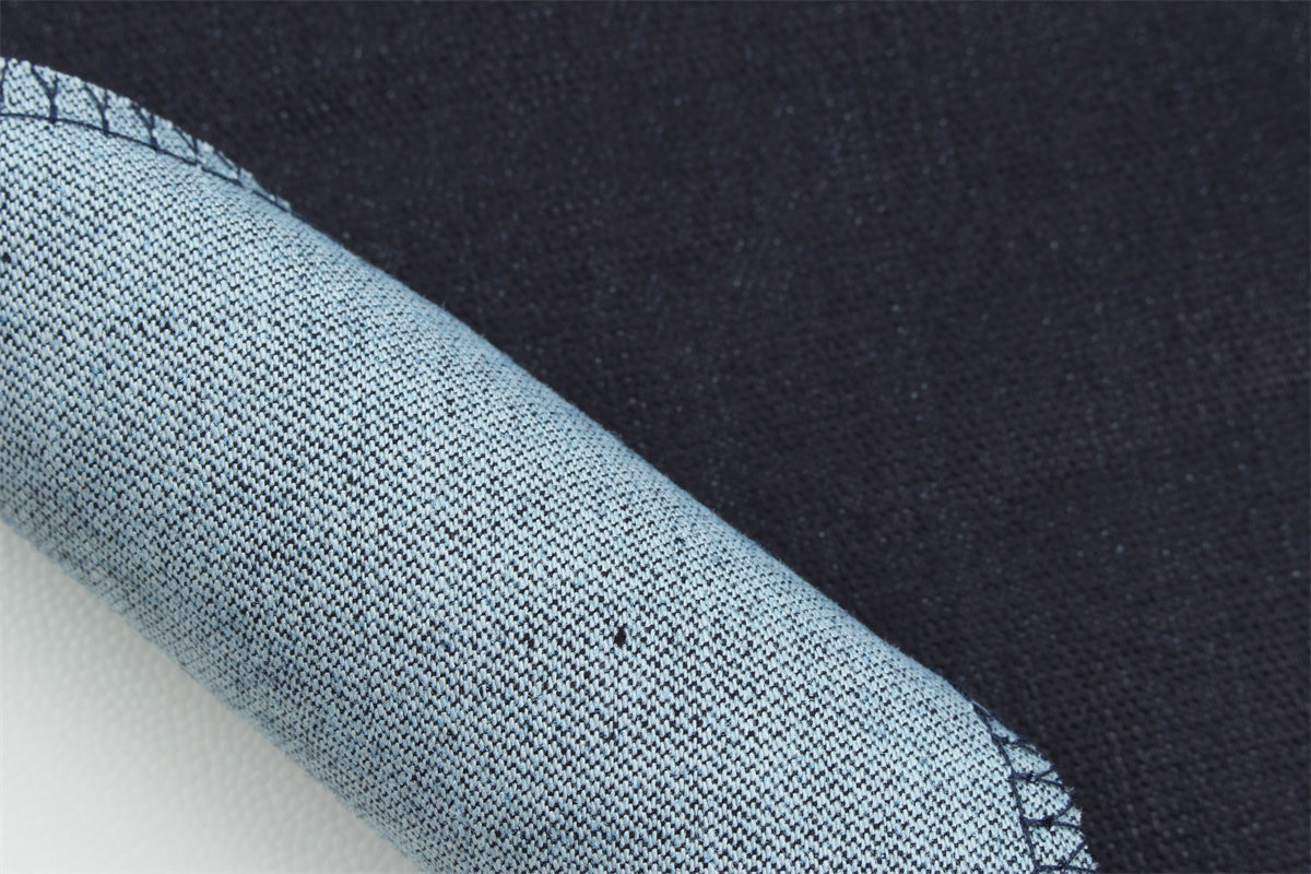 10 Once Dobby Cotton Polyester Spandex Stretcy Jacquard Denim Fabric For Jeans