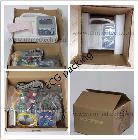 UN8003 Medical Ambulatory New ECG Machine Diagnostic Equipment CE ISO