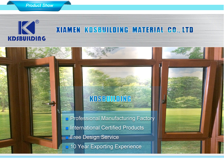 Antique 3 Glass Sunroom Wooden Frame casement Thermally Broken Windows Tilt And Turn Window