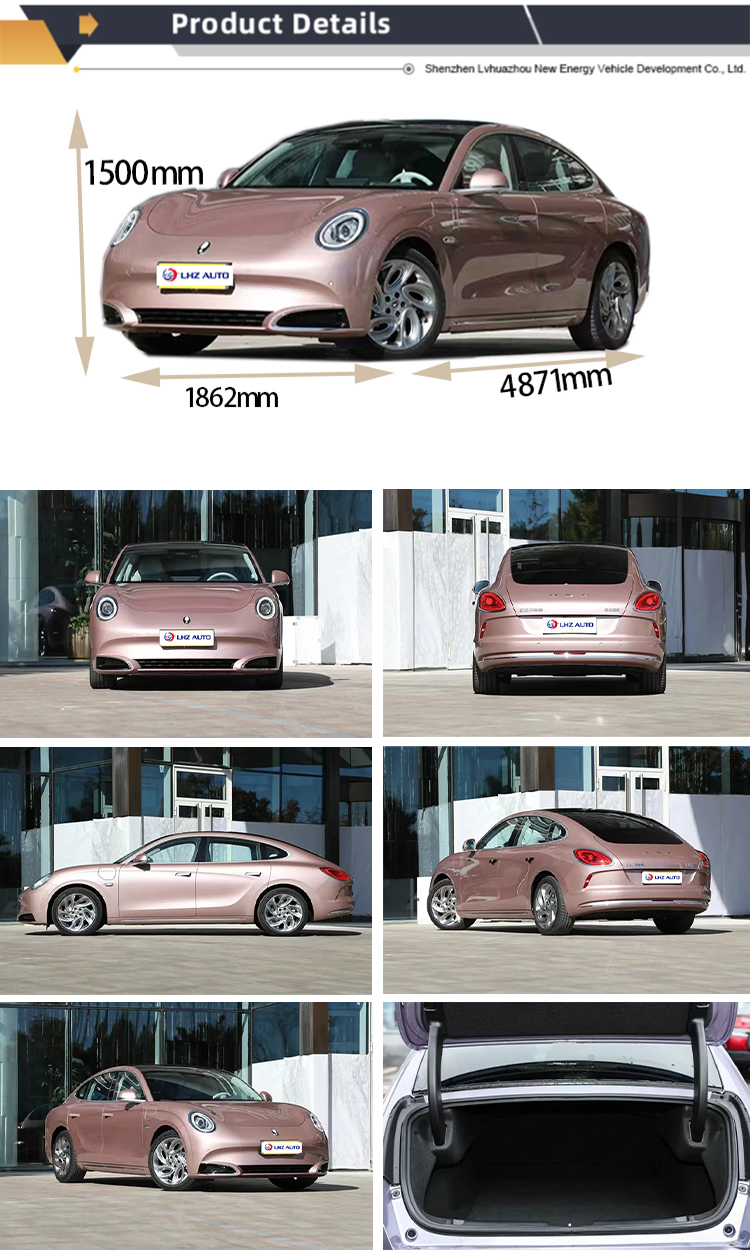 Great Wall's ORA Lightning Cat A Energy Sedan with 50kWh Lithium Battery and Superior