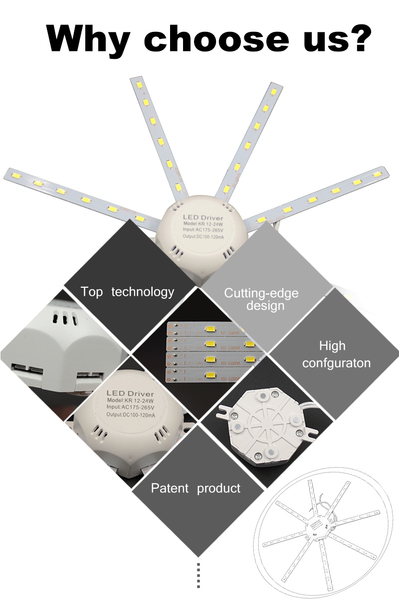 SMD 5730 12W 16W 24W Ceiling Light Board Energy Saving LED Board Indoor Lighting