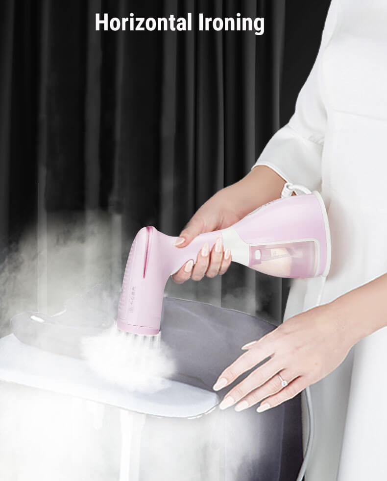 25s Heat Up Time Anti-Drip Light Travel Garment Steamer for Wrinkle-Free Ironing