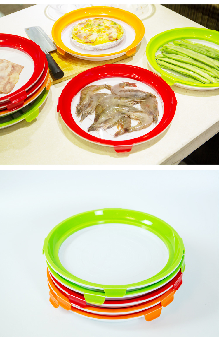 FDA Standard Private Logo Plastic Serving Clever Trays
