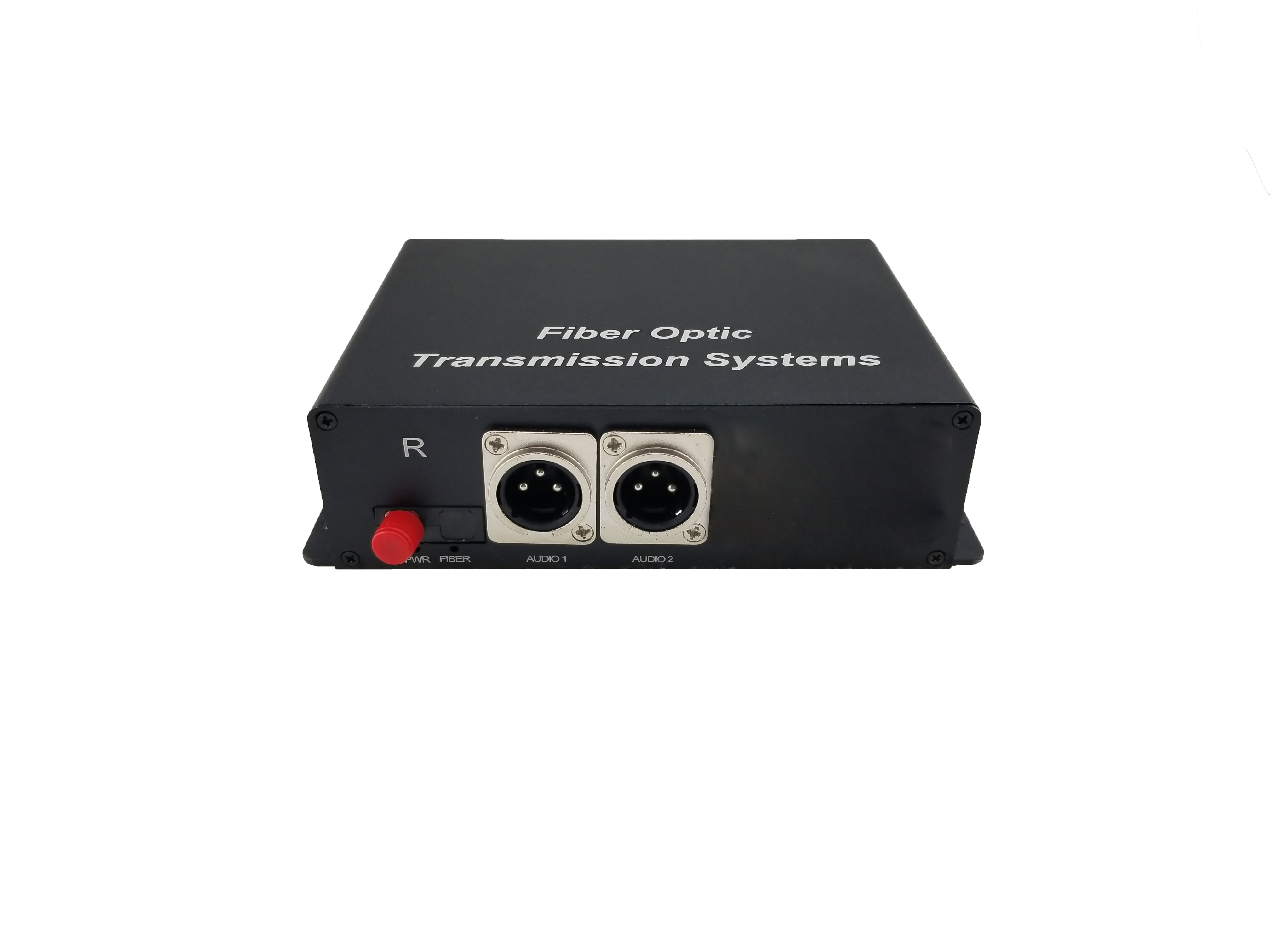 2 Channel Forward XLR Balanced Audio to Fiber Converter,broadcasts quality audio signals up to 12.5 miles of single-mode