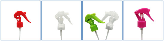 Small Fine Mist Water Sprayer Customized Color With Half Cover Caps