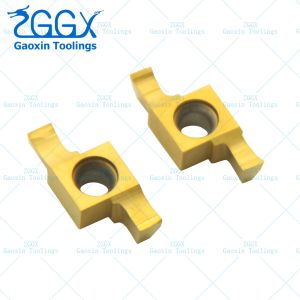 Yellow Parting And Grooving Inserts Metal Turning CNC Tools Insert