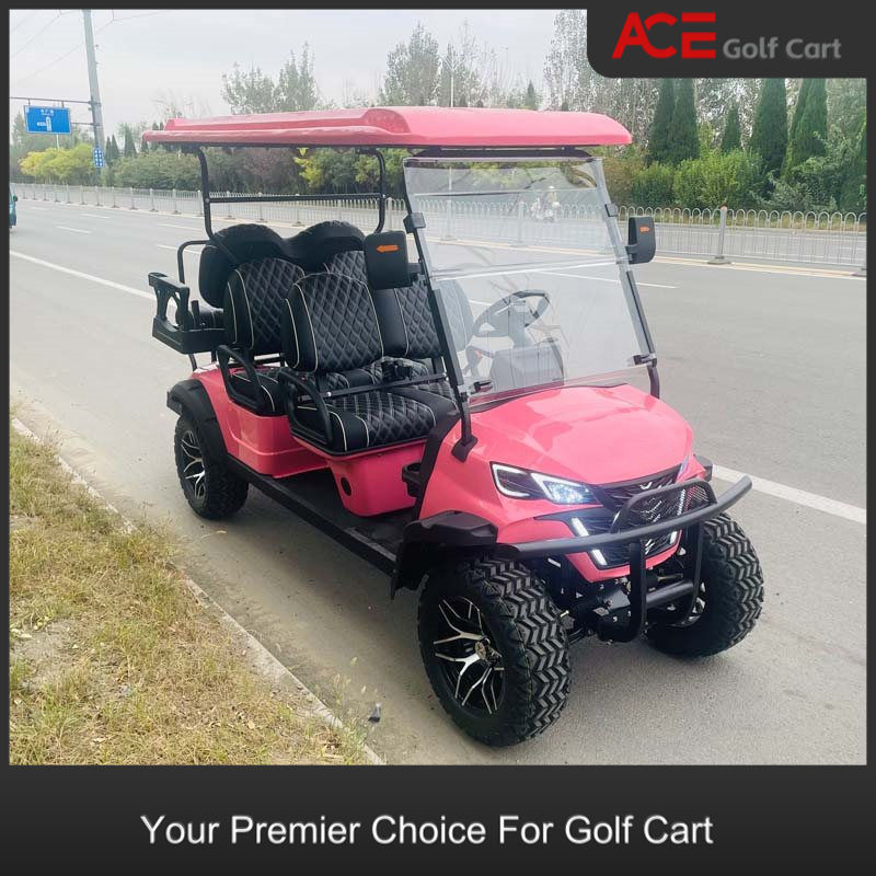 Club 4 Passenger Street Legal Car 48V Utility Electric Golf Cart