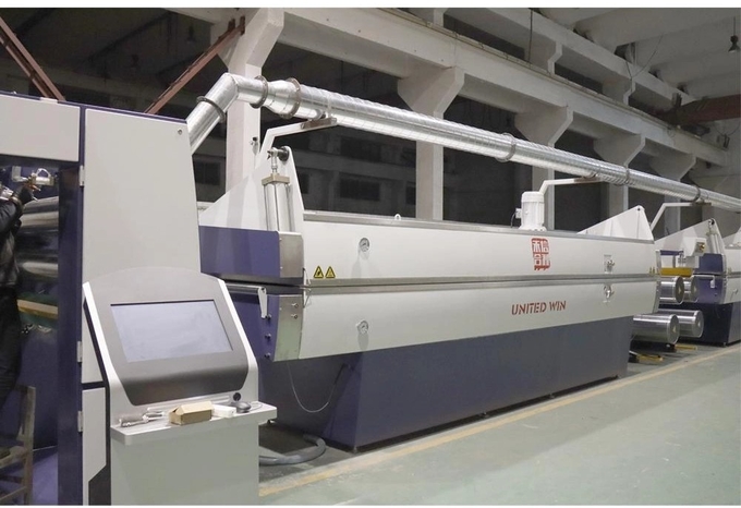 PP Flat Wire Tape Extrusion Machine Plastic Extruding Film Stretching Line 2000Tex