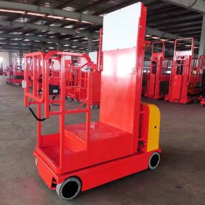 220V PLC Control Electric Order Picker Machine CE ISO9001
