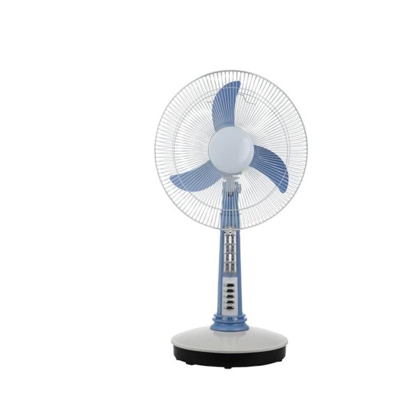 18" Battery Operated 12v 18 Inch Rechargeable Dc Fan Emergency Light Fan 12