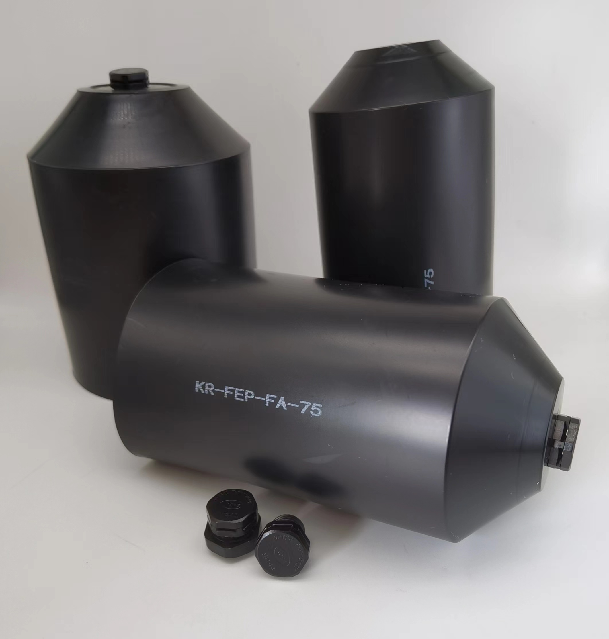 Cross Linked Polyolefin Heat Shrink End Caps For Cable UV Resistance Breathalbe Heat Shrink Cable End Caps