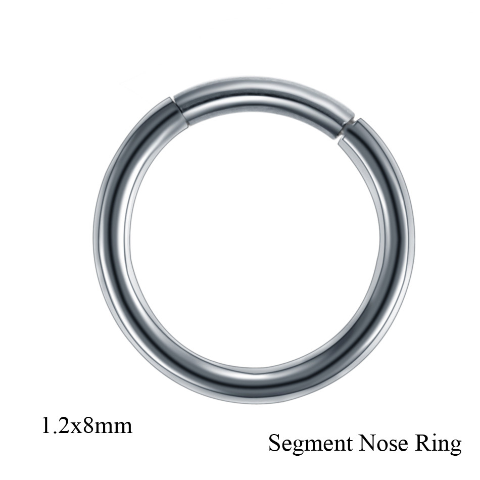NEW Steel Fashion Circular Bead Rings Horseshoe Eyebrow Tongue Nose Hoop Piercing Labret Ear Cartilage Tragus Jewelry