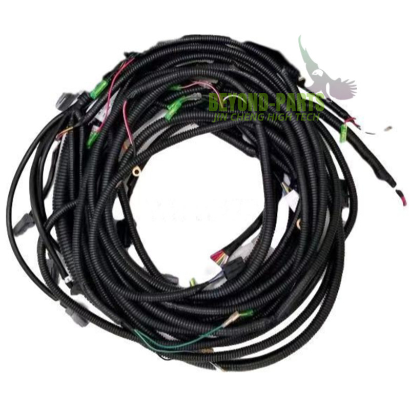 Kato HD820-3 Excavator Spare Parts Chassis Internal Cabin Solenoid Valve Monitor Wire Harness