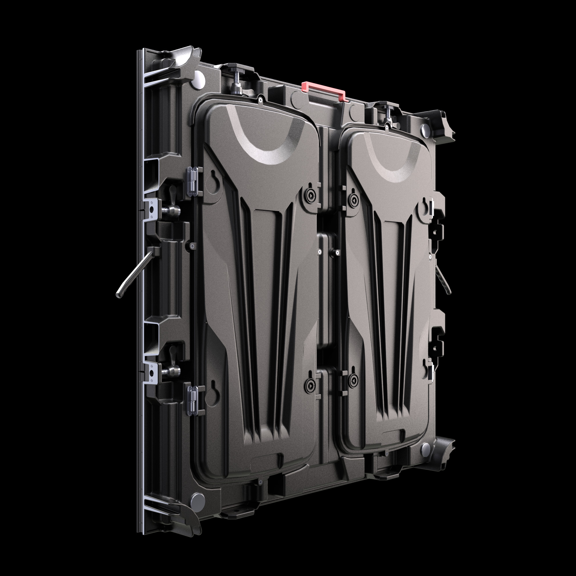 960B waterproof indoor outdoor empty cabinet die casting aluminum rental led display screen frame cabinet module p8 p2.5
