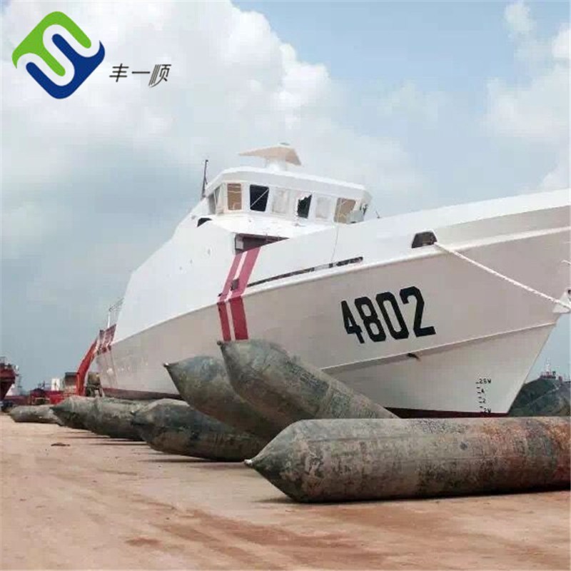 Efficient Pallet Handling Marine Rubber Airbag With Landing Package And High Pressure