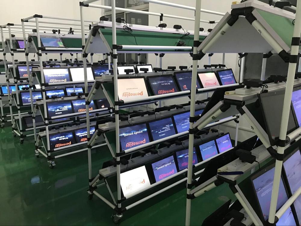 Wall mounting 12 Inch Android Tablet POS System with Wifi 10 points Touch Screen