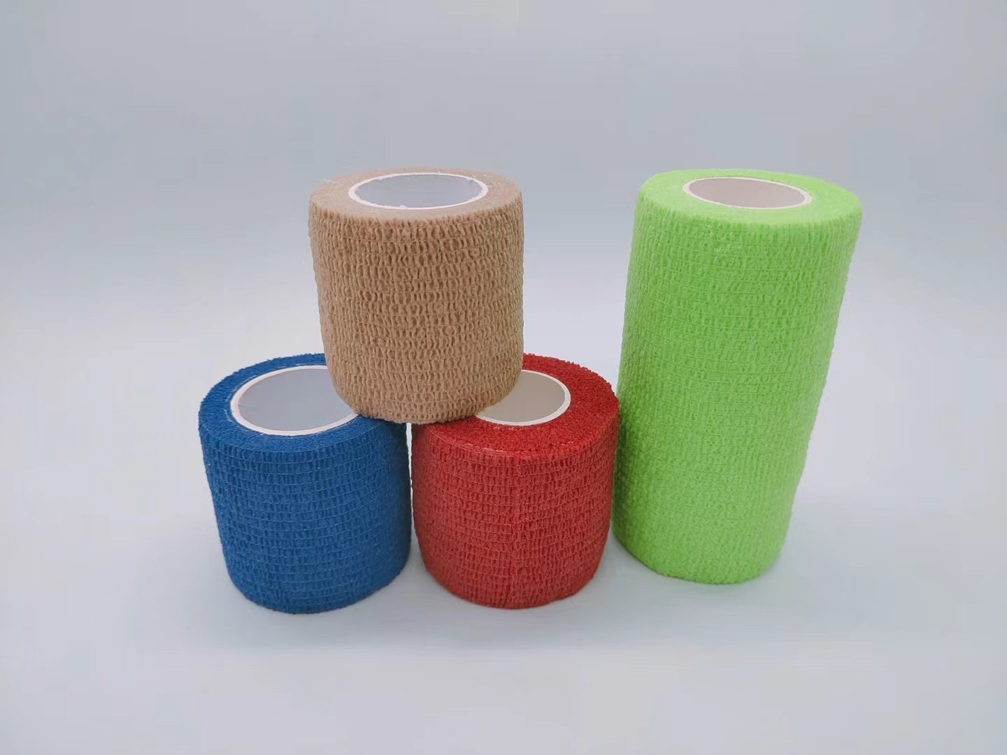 Pure Cotton Natural Rubber Self Adhesive Bandage For Emergency Rescue Water Resistant