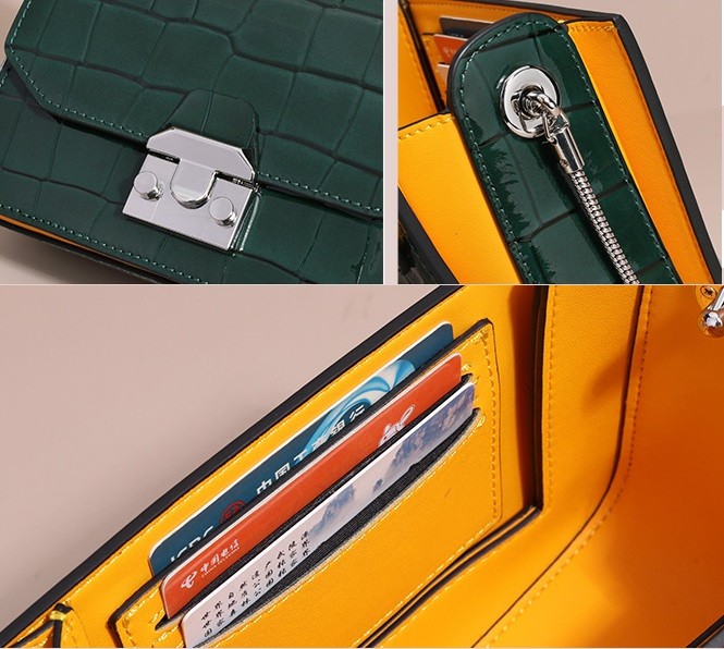 Women Real Leather Mini Shuolder Corssbdy Bag With Adjustable Strap