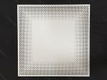 600 x 600 Fireproof Acoustic Aluminum Perforated Ceiling Panel for Building
