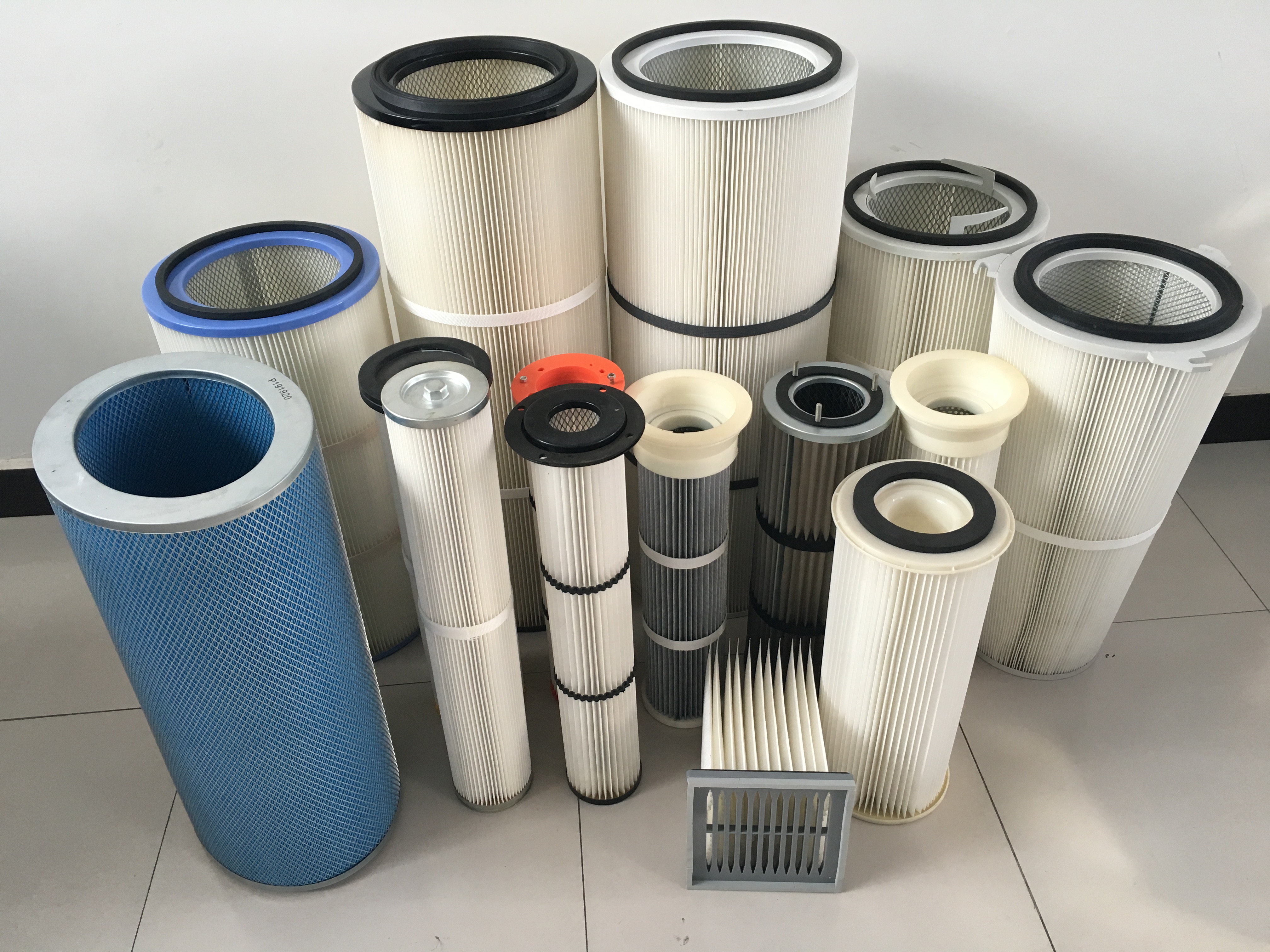 Customizable Industrial Dust Removal Fittings Filter Cartridge with 99.9% Efficiency