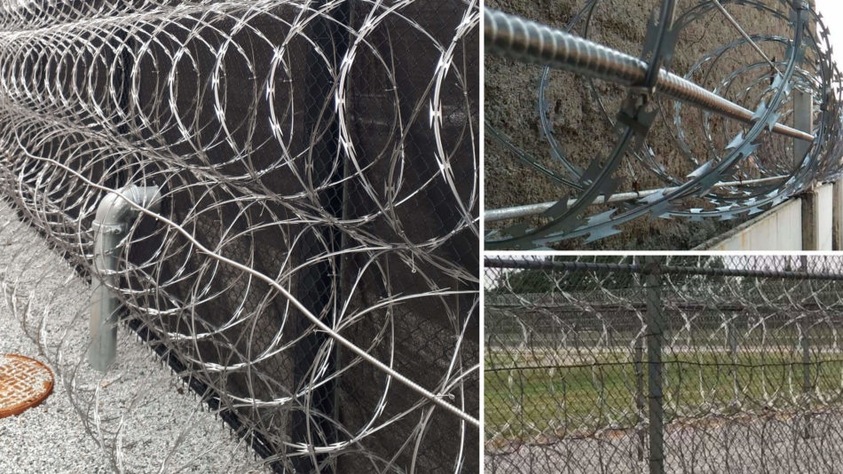 Lowest price galvanized razor concertina coils type barbed wire manufacturer