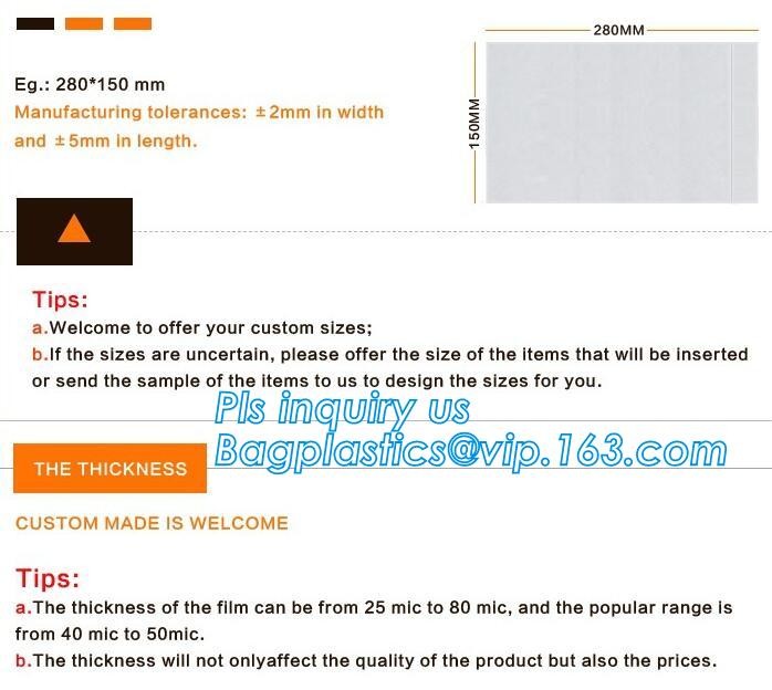 packing list envelope for AWB, packing list envelope mailing bag for express, Packing List Enclosed Envelopes, bagease