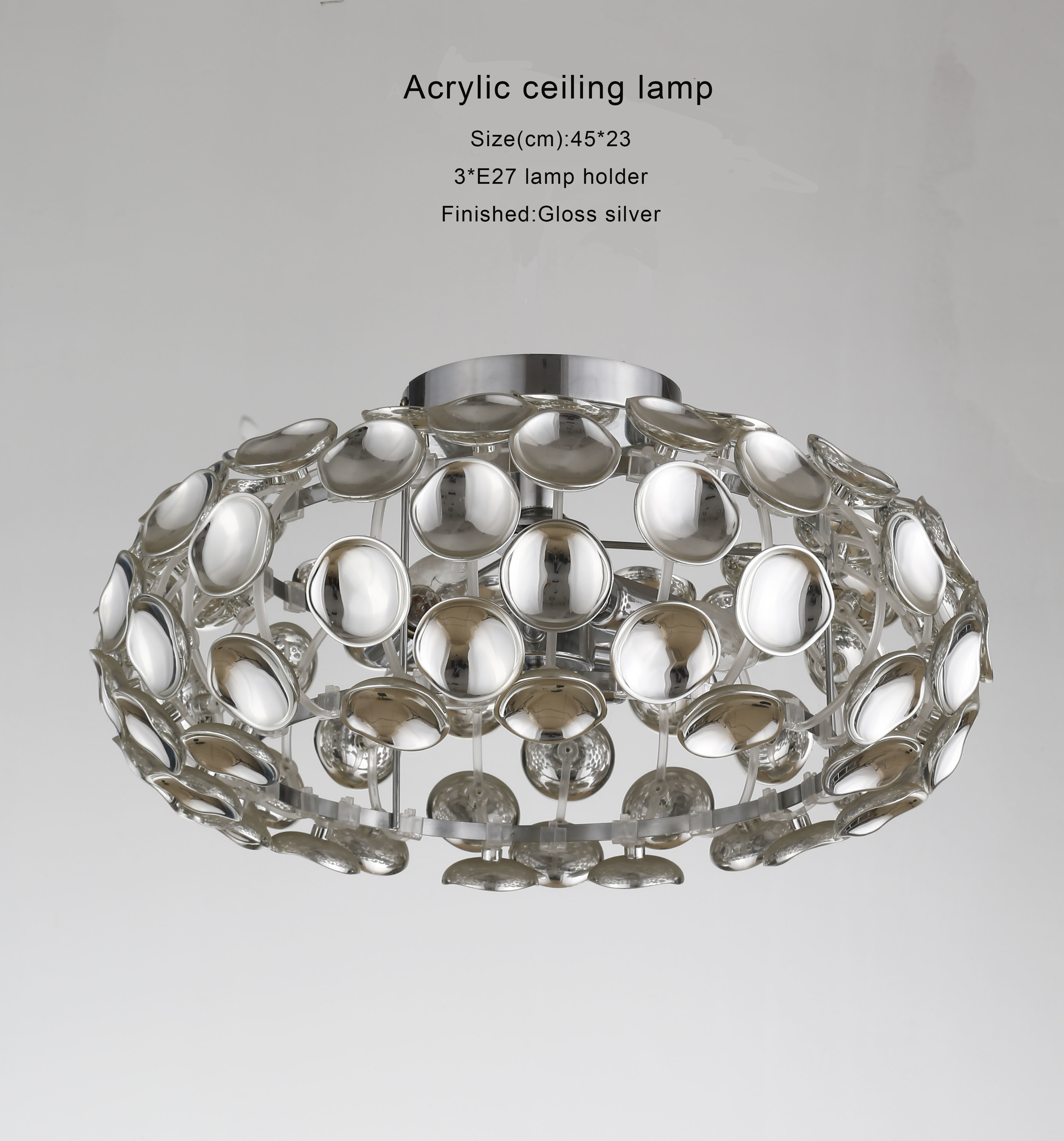 North Europe Style Acrylic Ceiling Lamp