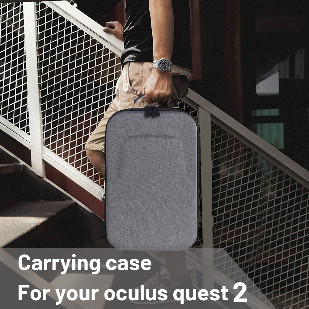 NEW EVA Hard Travel Protect Box Storage Bag Carrying Cover Case for Oculus Quest 2/Oculus Quest All-in-one VR and Accessories