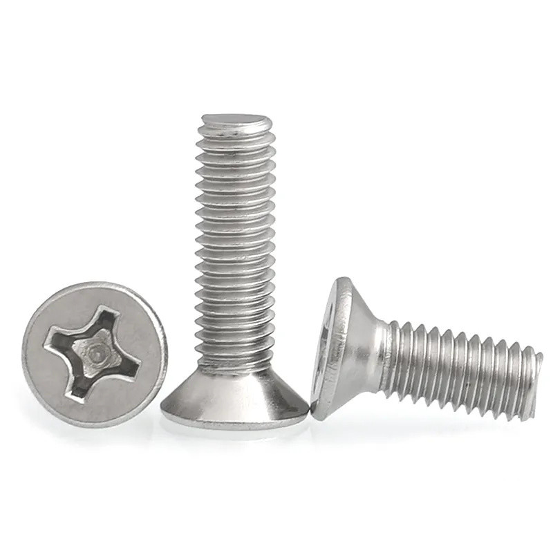 Countersunk Head Flat Torx Machine Screws 304 Stainless Steel Anti Theft Screws Gb2673