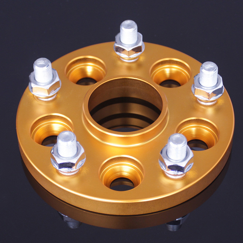 Forged Aluminum Billet 15mm Hubcentric Wheel Spacers For SUBARU PCD 5x100 To 5x114.3