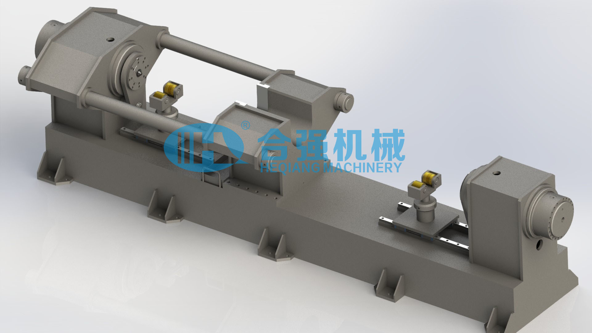 Railway Bull Gear Press Machine Dismounting Gear Siemens PLC Control