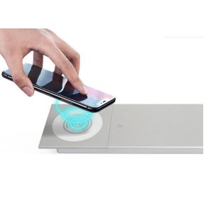 Aluminum Alloy Conference Table Socket Multimedia Information Box , Multi -