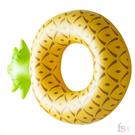 Giant Pineapple Inflatable Raft Float Lounger Summer Swimming Water Pool