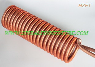 Water Tank Solar Systems Copper Heat Transfer Coil with Tin plating