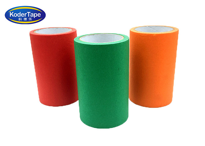 Medium-Temperature Colour Paper Masking Tape Synthetic Rubber Adhesive For Decoration